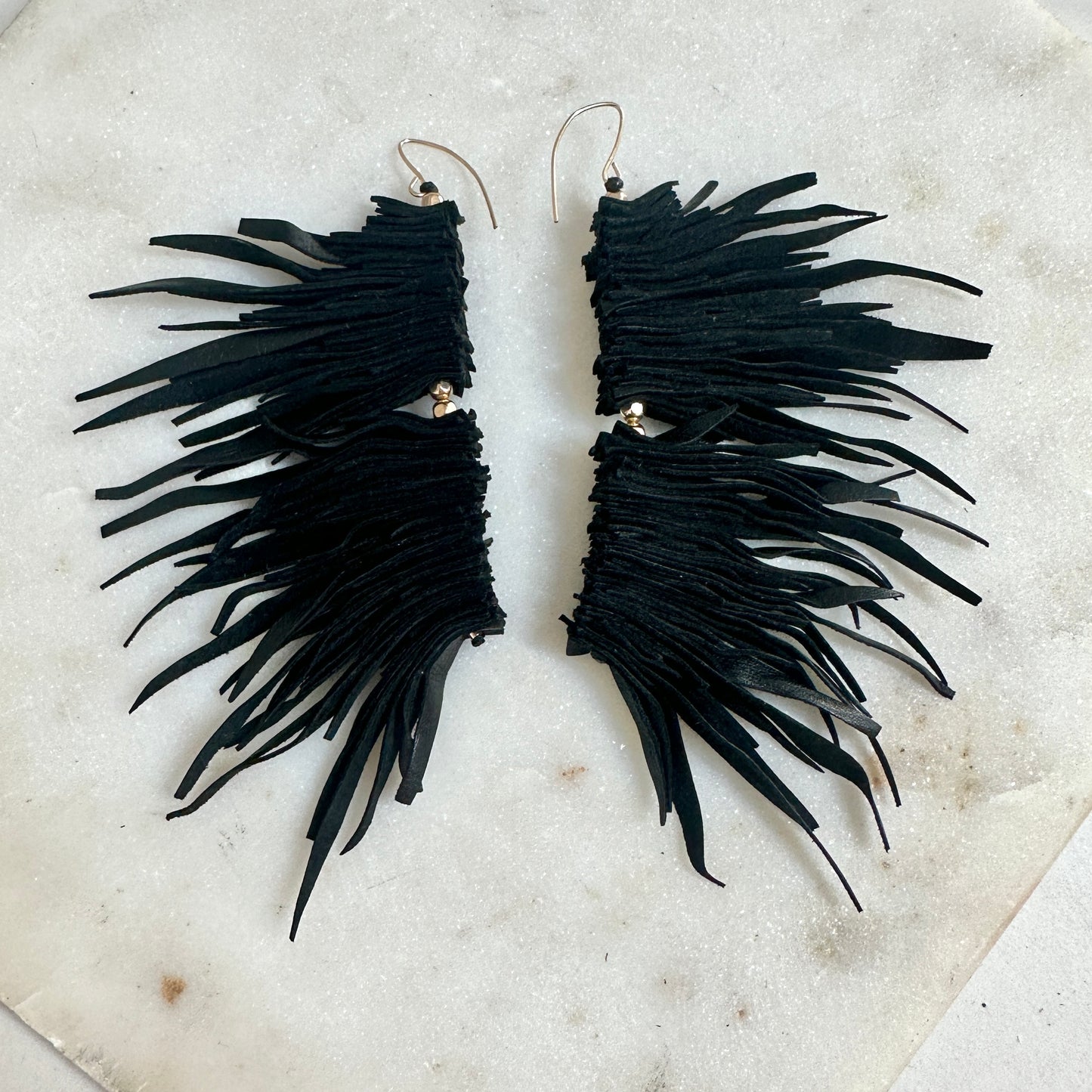 Black Goddess Deluxe Earrings