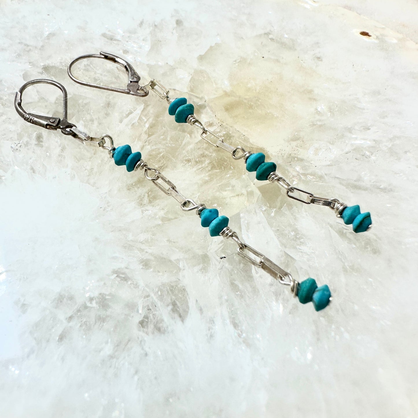 Vibrant Turquoise Earrings
