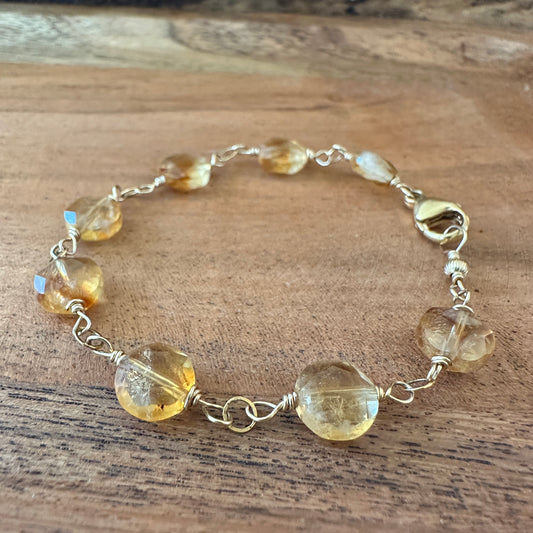 Citrine Abundance Bracelet