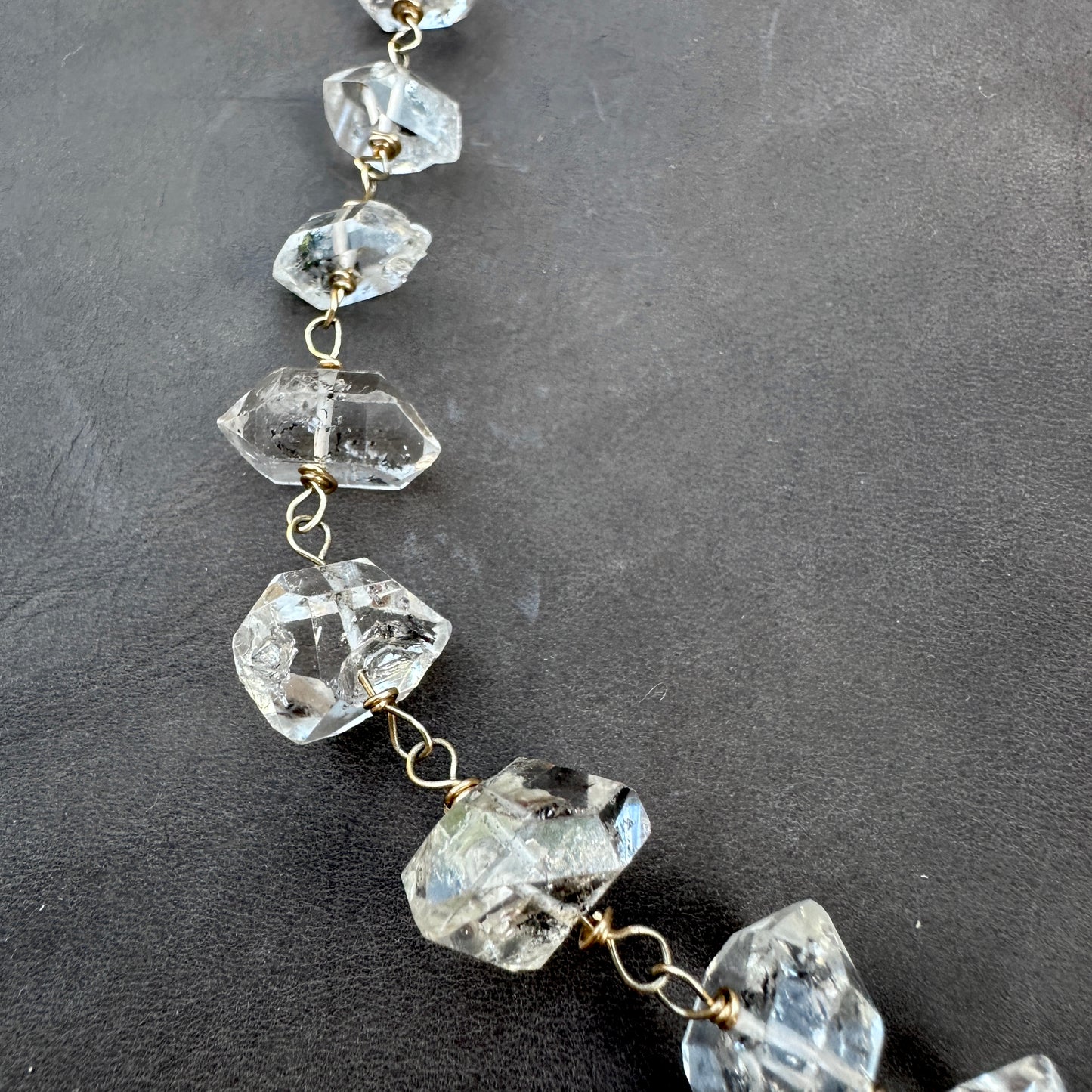 Herkimer Graduated Necklace