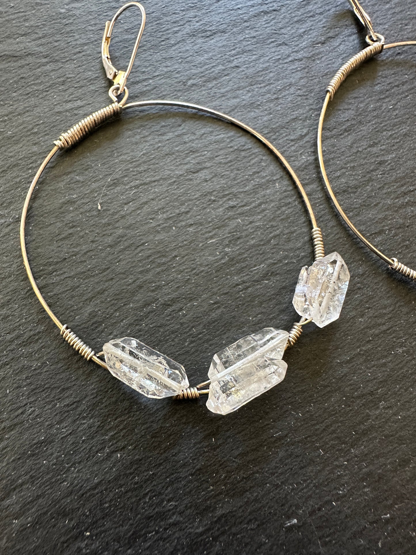 Trinity Circle Earrings