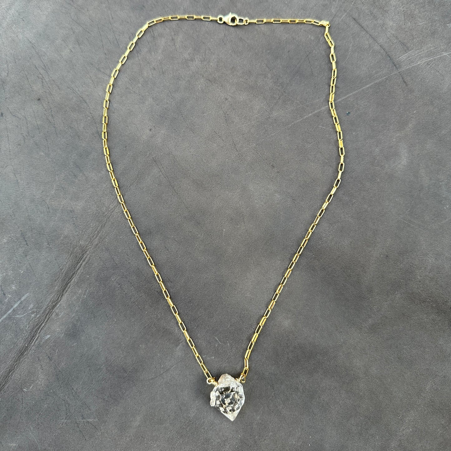 Herkimer Pendant Necklace