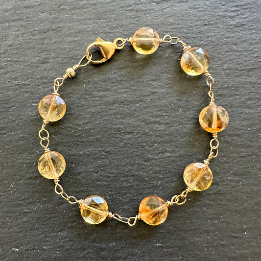 Citrine Abundance Bracelet