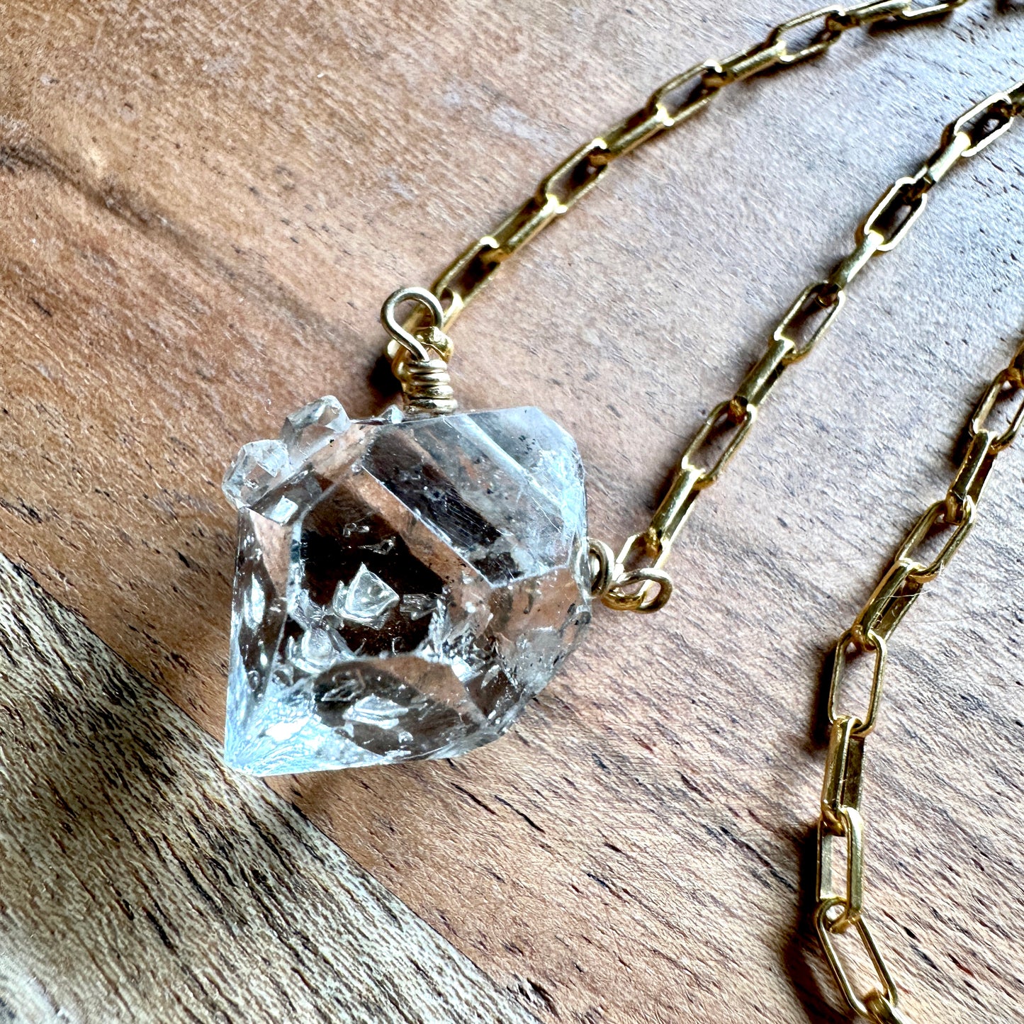 Herkimer Pendant Necklace