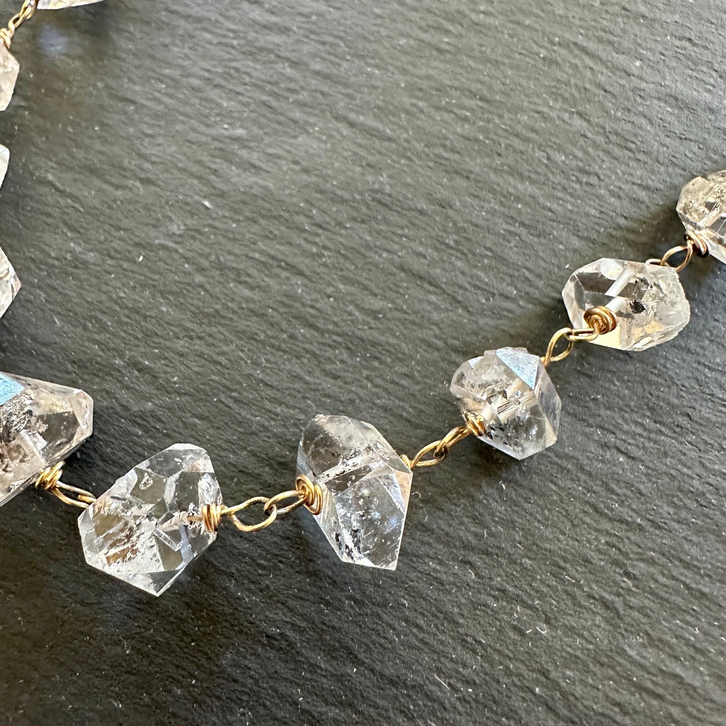 Herkimer Graduated Necklace