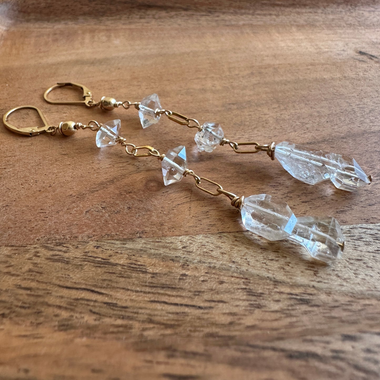 Herkimer Protection Earrings