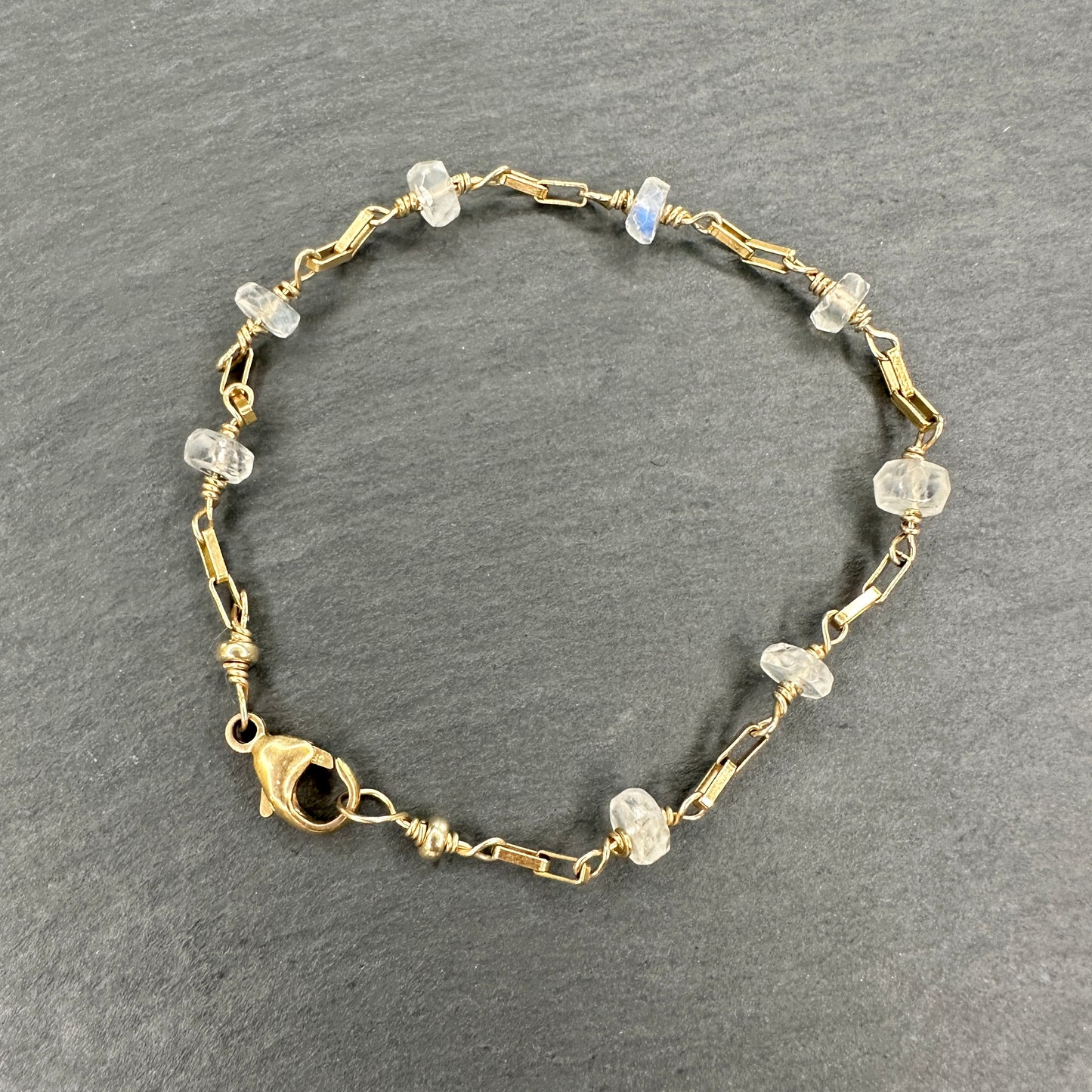 Moonstone Simplicity Bracelet