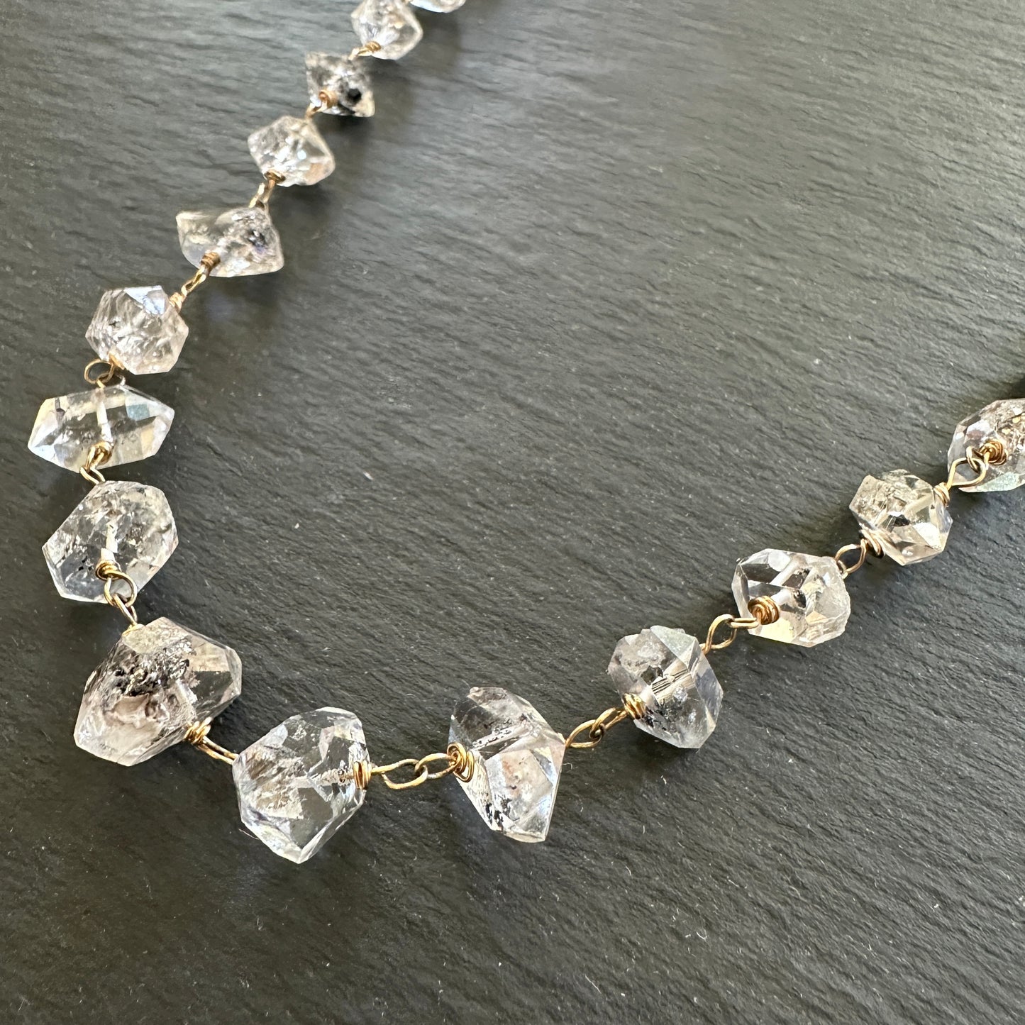 Herkimer Graduated Necklace
