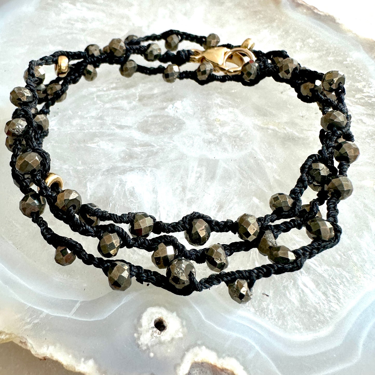 Pyrite Grounding Necklace/Bracelet