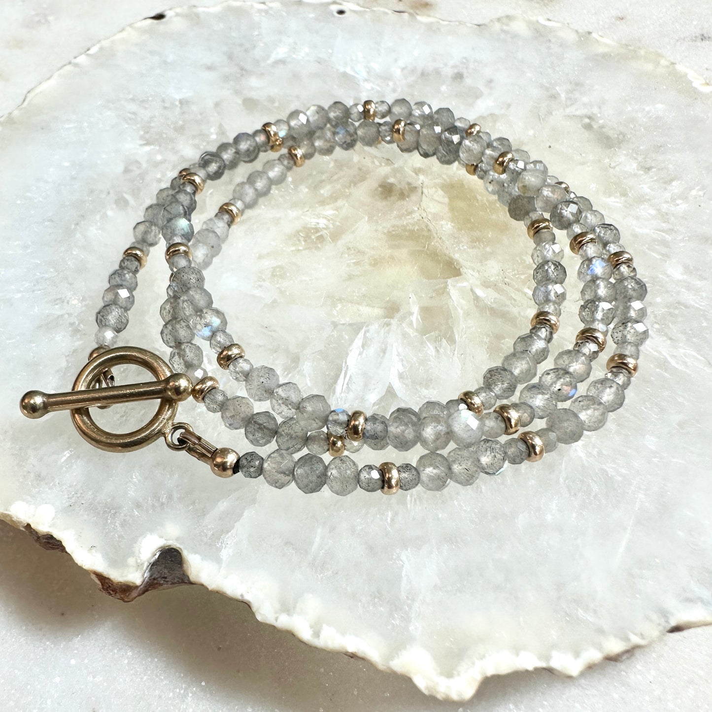 Labradorite Convertible Necklace/Bracelet