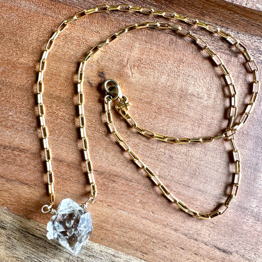 Herkimer Pendant Necklace