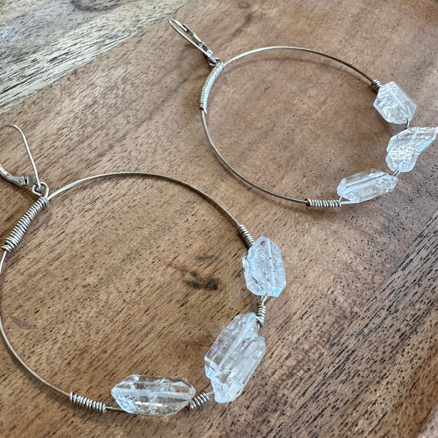Trinity Circle Earrings