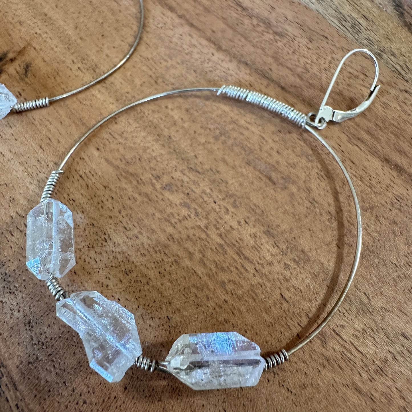 Trinity Circle Earrings