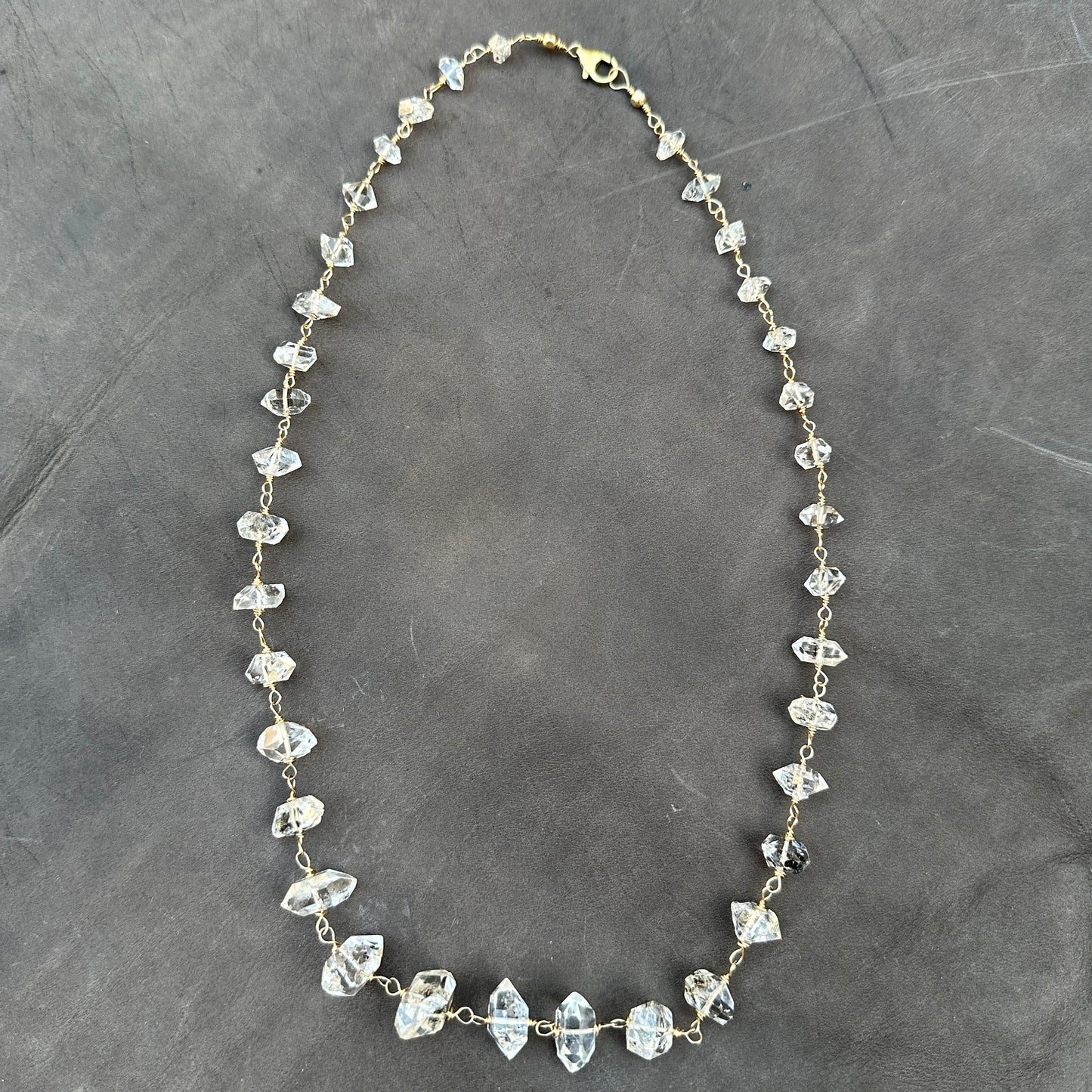 Herkimer Graduated Necklace