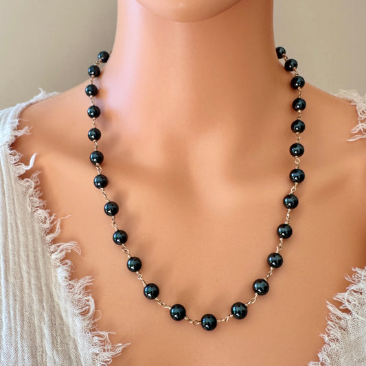 Tahitian Hematite Necklace