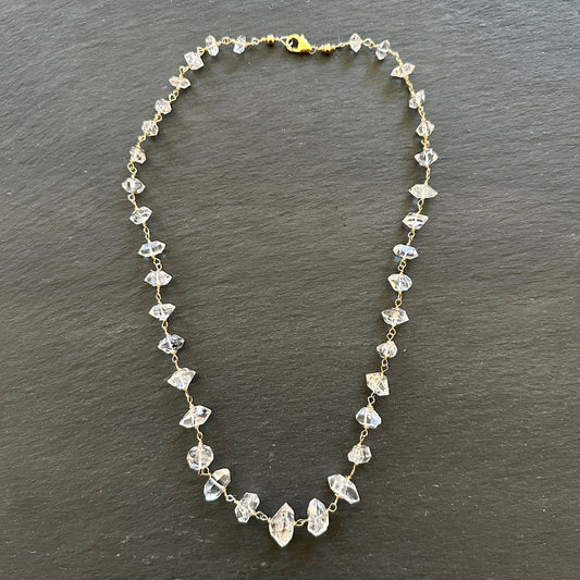 Herkimer Graduated Necklace