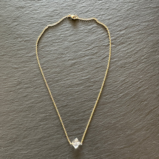 Herkimer Mini Pendant Necklace