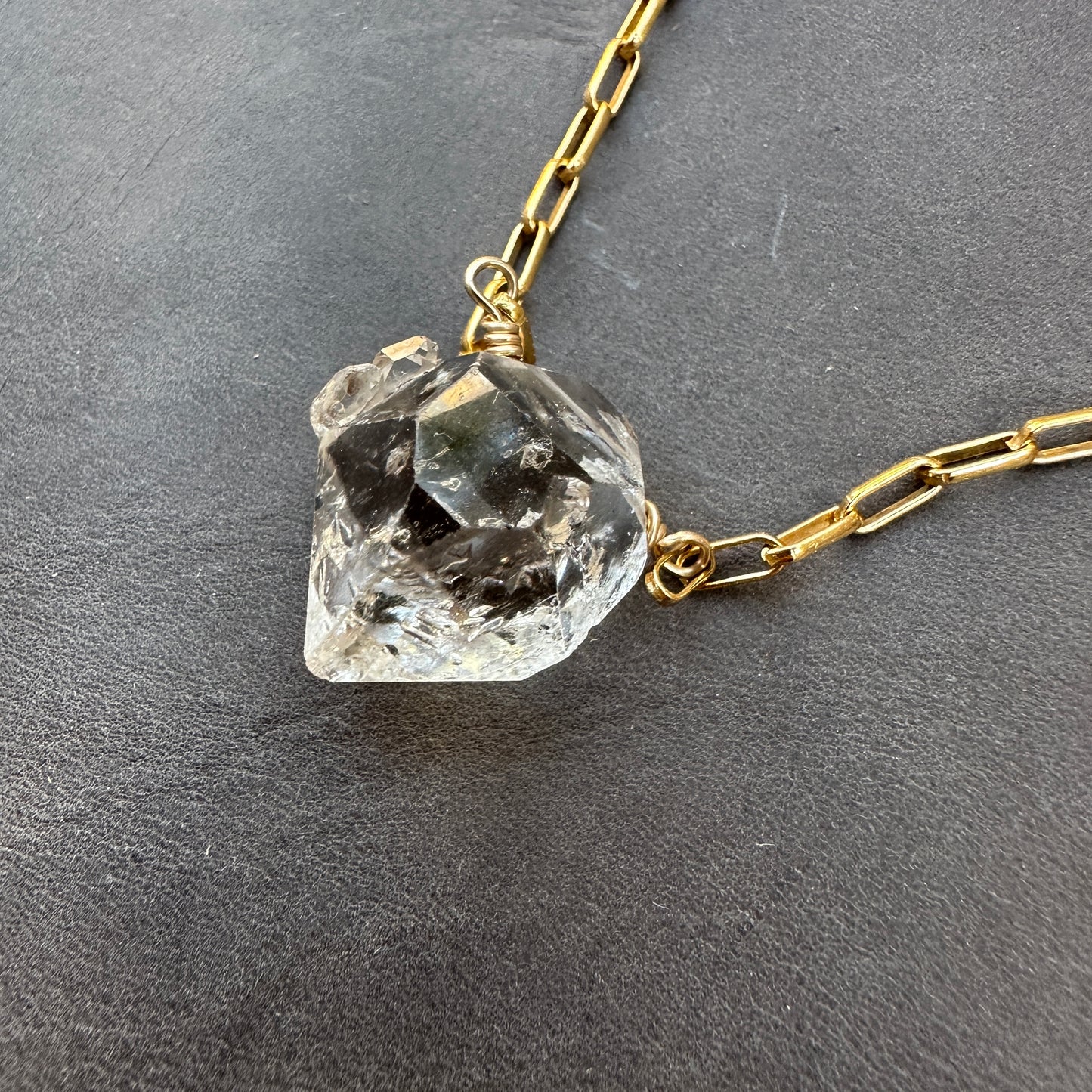 Herkimer Pendant Necklace