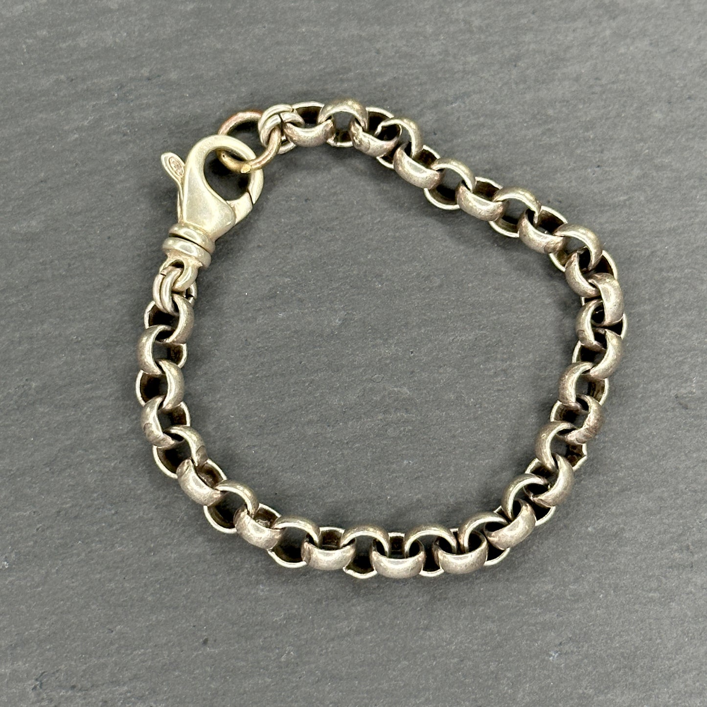 Heavy Silver Power Bracelet