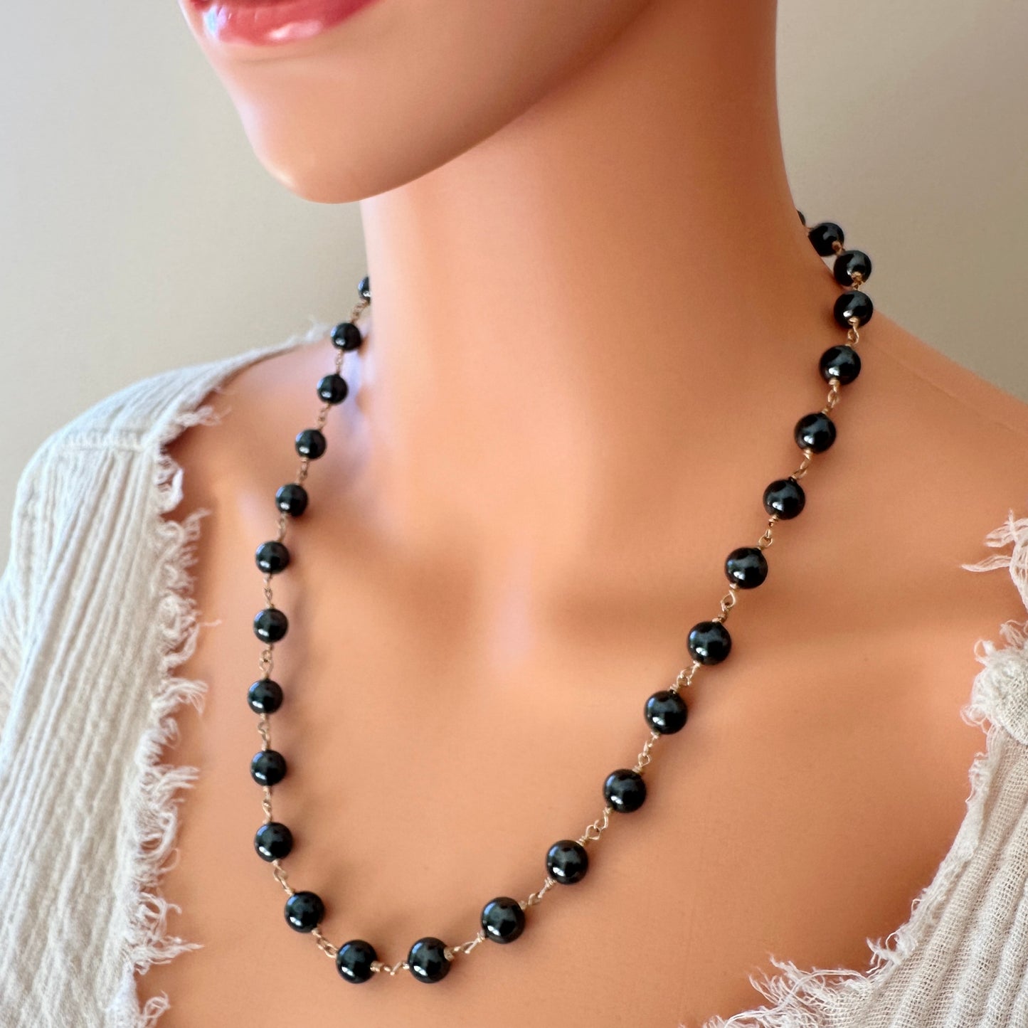 Tahitian Hematite Necklace