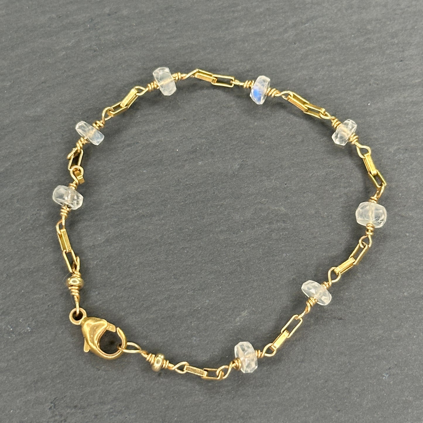 Moonstone Simplicity Bracelet