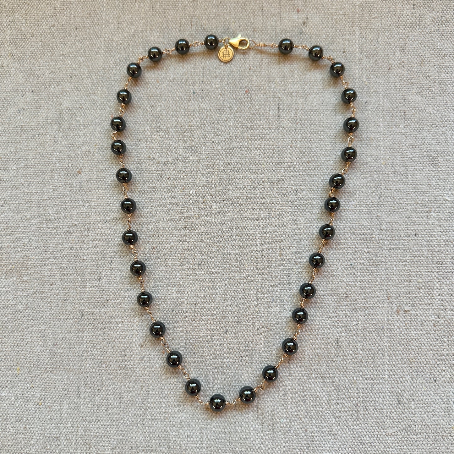 Tahitian Hematite Necklace