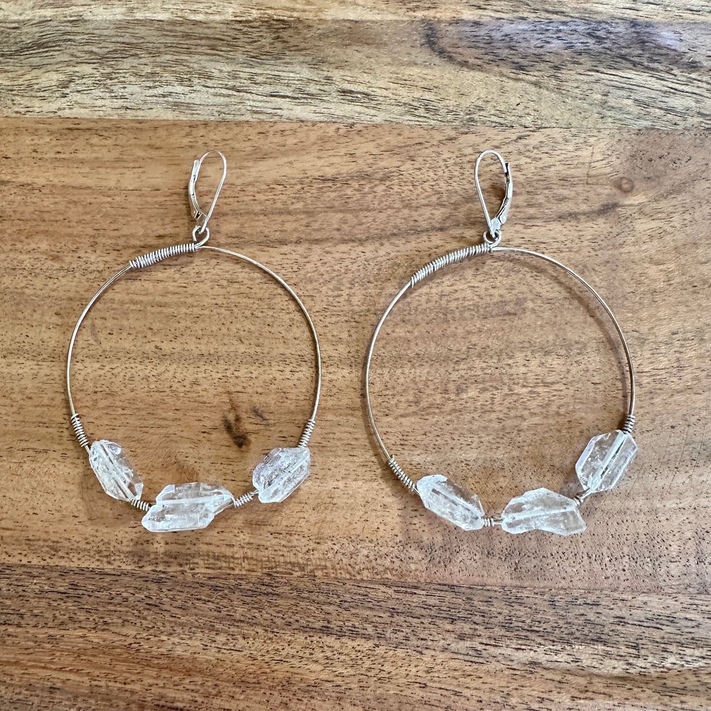 Trinity Circle Earrings